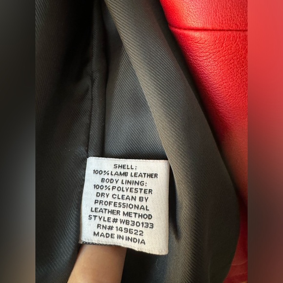 Spring Jacket
Liz Jacket,  Red - Leather by Walter Baker Brand NEW - Picture 10 of 16